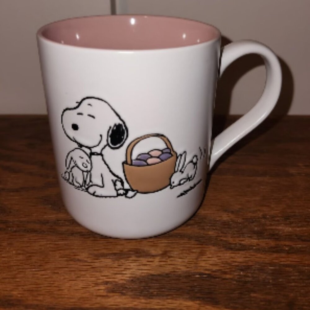 Zrike Brand Snoopy Easter Mug Brand New 11 oz